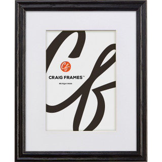 Wiltshire 200 .75", Matted Ebony Picture Frame